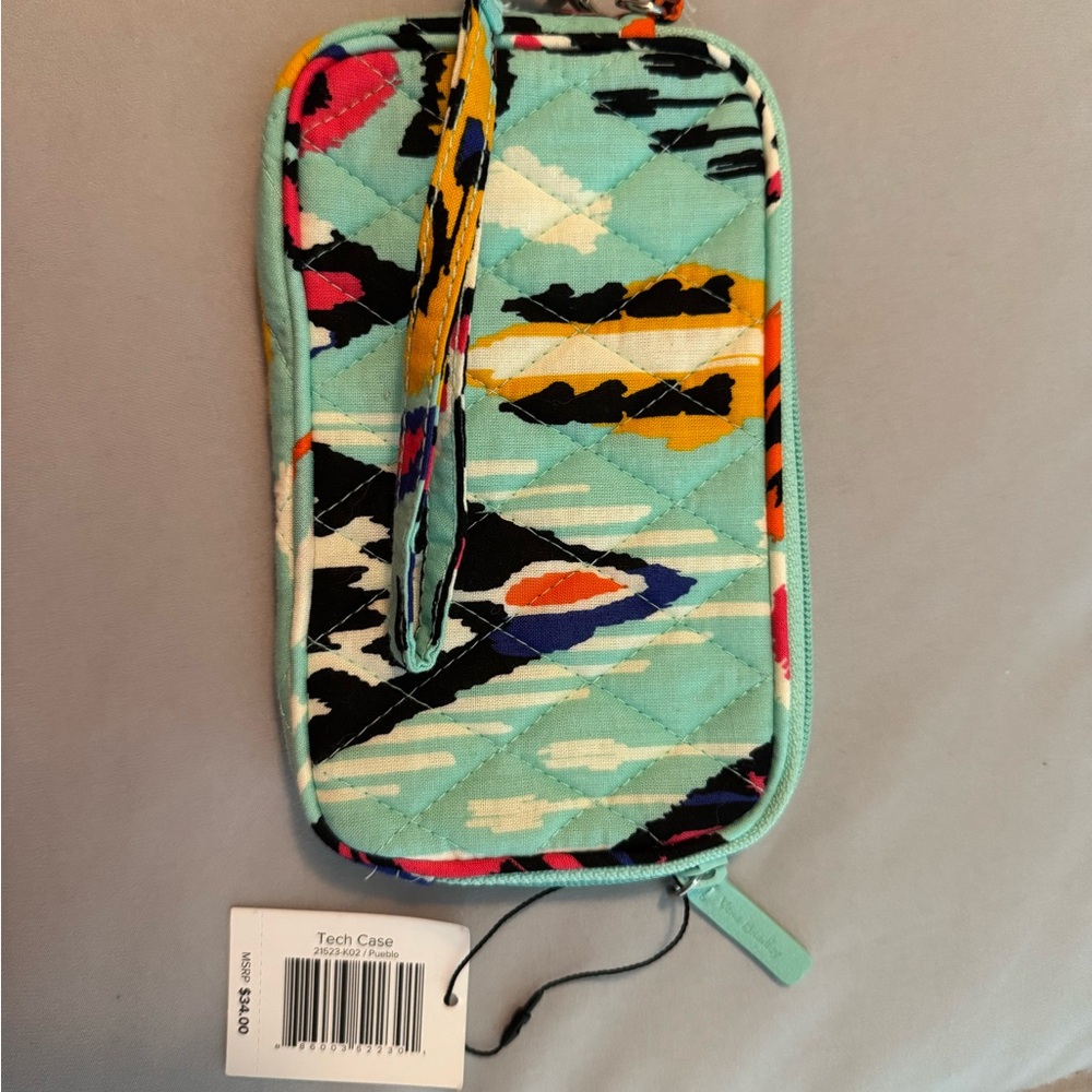 Colorful Quilted Tech Case